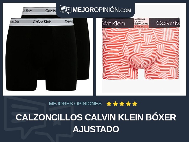 Calzoncillos Calvin Klein Bóxer ajustado