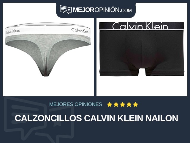 Calzoncillos Calvin Klein Nailon