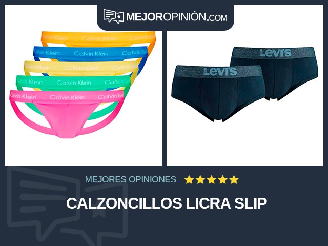 Calzoncillos Licra Slip