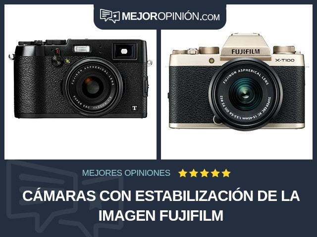 Cámaras Con estabilización de la imagen Fujifilm