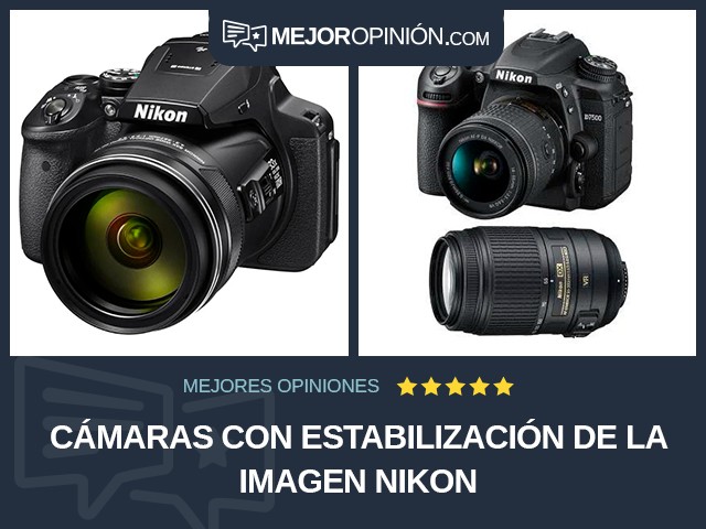 Cámaras Con estabilización de la imagen Nikon