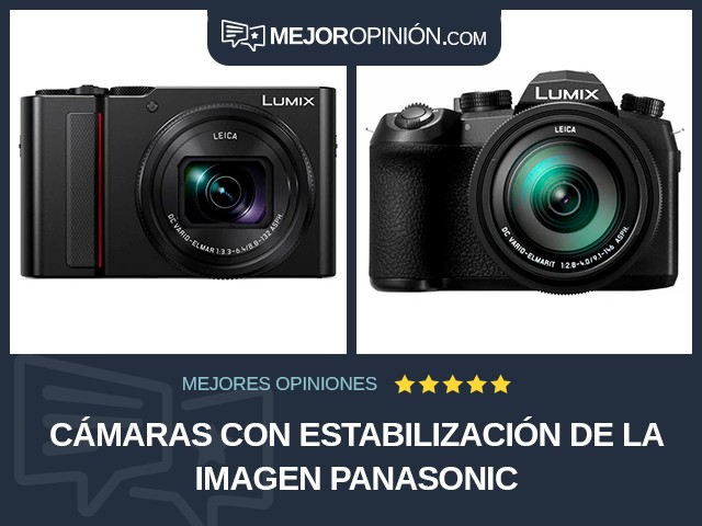 Cámaras Con estabilización de la imagen Panasonic