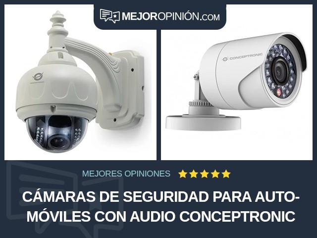 Cámaras de seguridad para automóviles Con audio Conceptronic