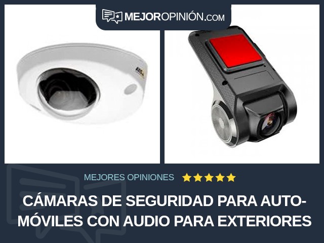 Cámaras de seguridad para automóviles Con audio Para exteriores