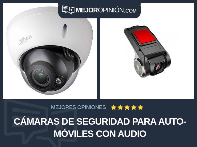 Cámaras de seguridad para automóviles Con audio