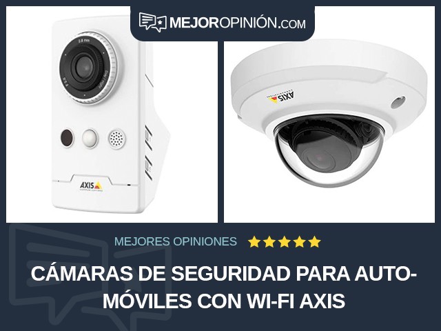 Cámaras de seguridad para automóviles Con Wi-Fi Axis