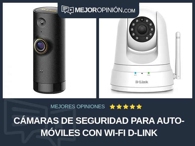 Cámaras de seguridad para automóviles Con Wi-Fi D-Link