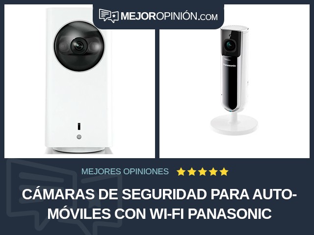 Cámaras de seguridad para automóviles Con Wi-Fi Panasonic