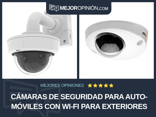 Cámaras de seguridad para automóviles Con Wi-Fi Para exteriores