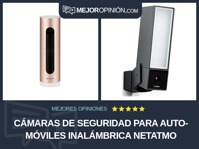 Cámaras de seguridad para automóviles Inalámbrica Netatmo