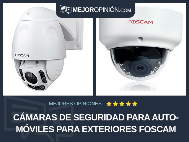 Cámaras de seguridad para automóviles Para exteriores Foscam