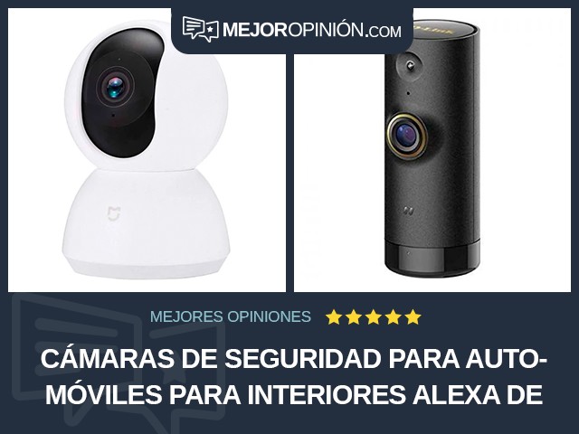 Cámaras de seguridad para automóviles Para interiores Alexa de Amazon