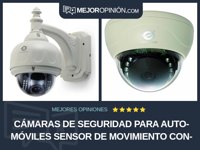 Cámaras de seguridad para automóviles Sensor de movimiento Conceptronic