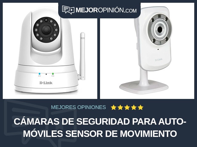 Cámaras de seguridad para automóviles Sensor de movimiento D-Link