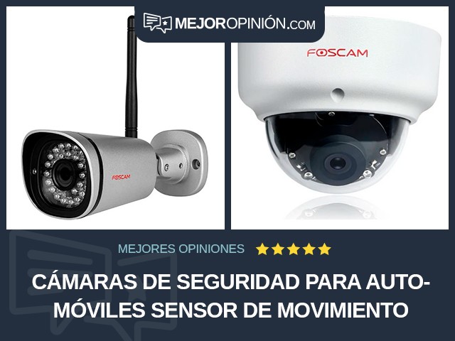 Cámaras de seguridad para automóviles Sensor de movimiento Foscam