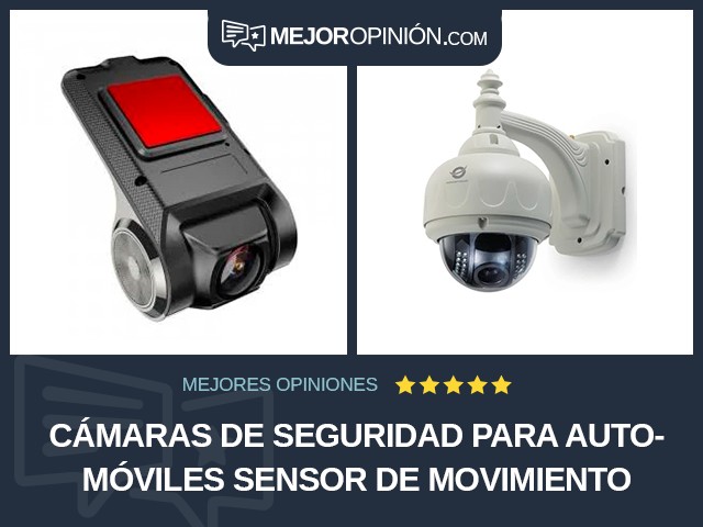 Cámaras de seguridad para automóviles Sensor de movimiento