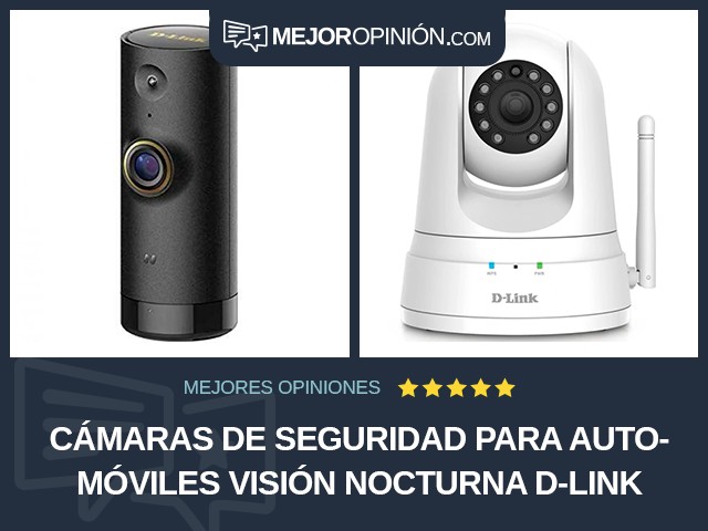 Cámaras de seguridad para automóviles Visión nocturna D-Link