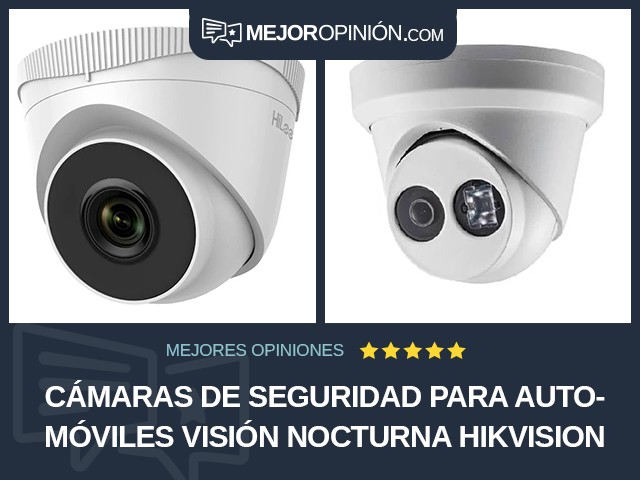 Cámaras de seguridad para automóviles Visión nocturna Hikvision