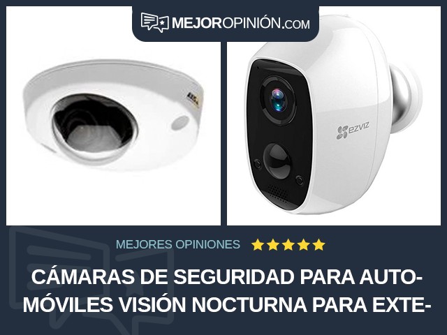 Cámaras de seguridad para automóviles Visión nocturna Para exteriores