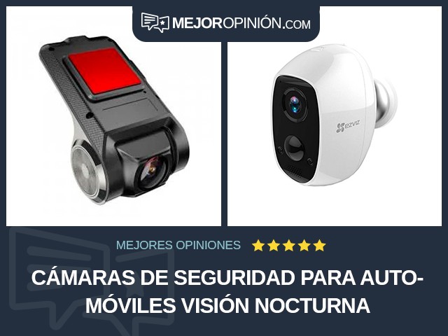 Cámaras de seguridad para automóviles Visión nocturna