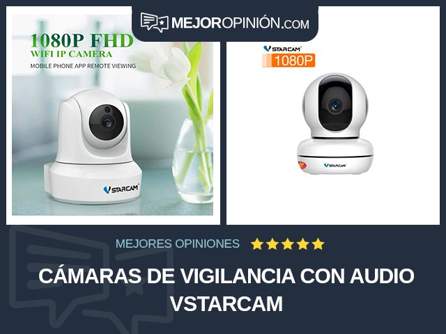 Cámaras de vigilancia Con audio VStarcam