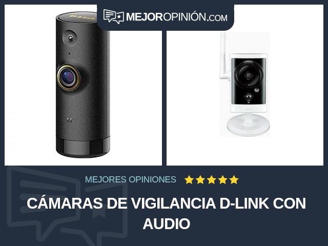 Cámaras de vigilancia D-Link Con audio