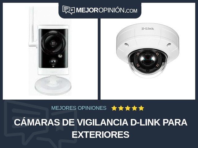 Cámaras de vigilancia D-Link Para exteriores