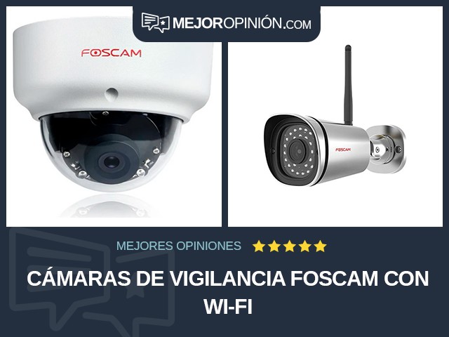 Cámaras de vigilancia Foscam Con Wi-Fi