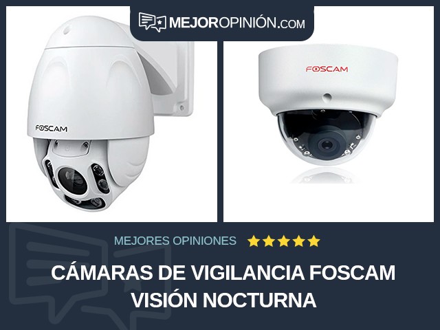 Cámaras de vigilancia Foscam Visión nocturna