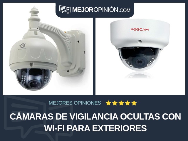 Cámaras de vigilancia ocultas Con Wi-Fi Para exteriores