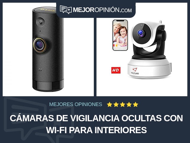 Cámaras de vigilancia ocultas Con Wi-Fi Para interiores