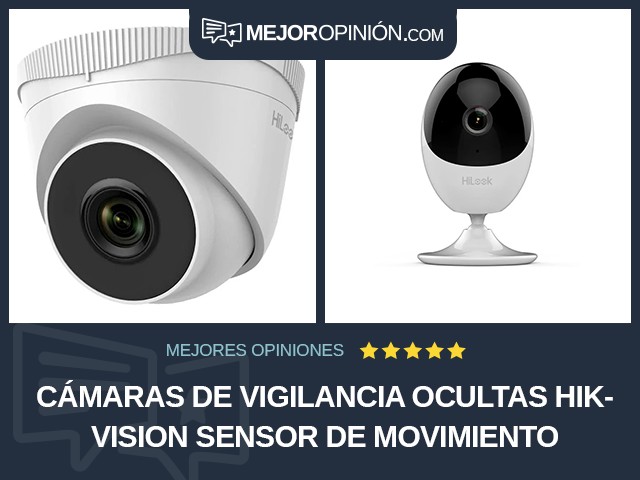 Cámaras de vigilancia ocultas Hikvision Sensor de movimiento