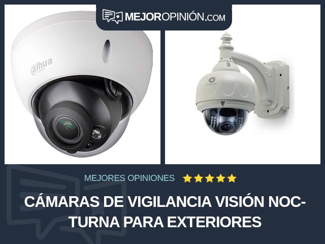 Cámaras de vigilancia Visión nocturna Para exteriores