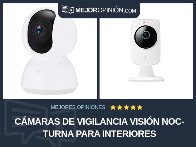 Cámaras de vigilancia Visión nocturna Para interiores