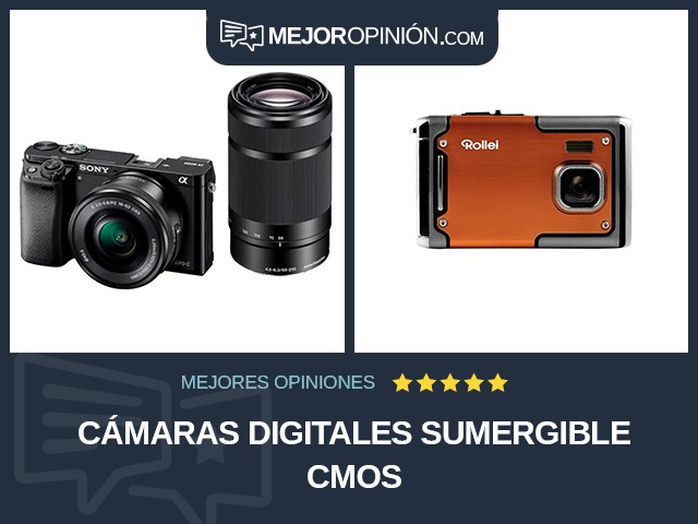 Cámaras digitales Sumergible CMOS