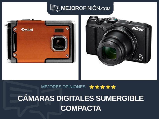 Cámaras digitales Sumergible Compacta