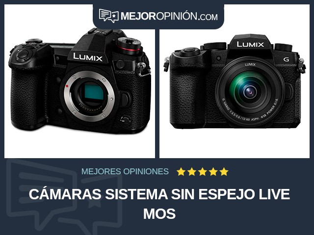 Cámaras Sistema sin espejo Live MOS