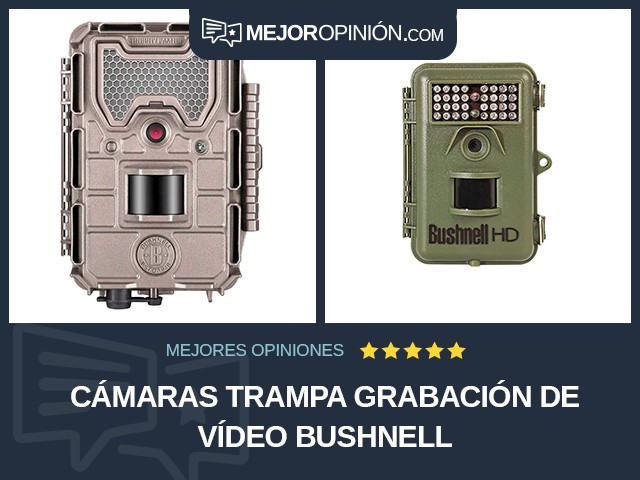 Cámaras trampa Grabación de vídeo Bushnell