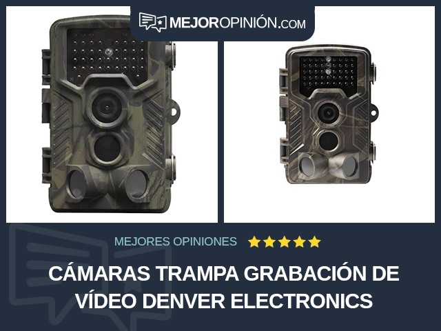 Cámaras trampa Grabación de vídeo Denver Electronics