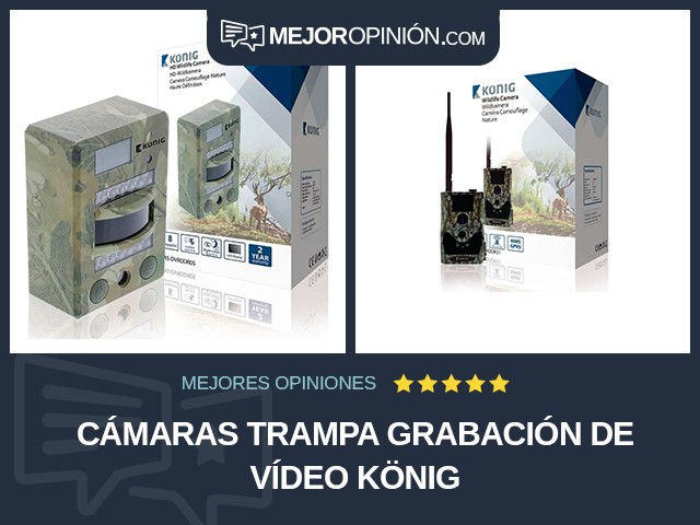 Cámaras trampa Grabación de vídeo König