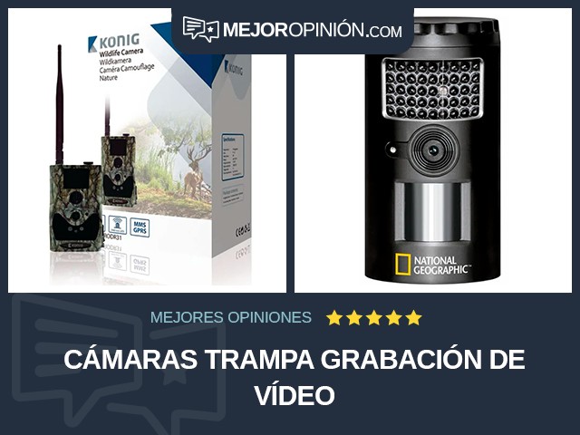 Cámaras trampa Grabación de vídeo