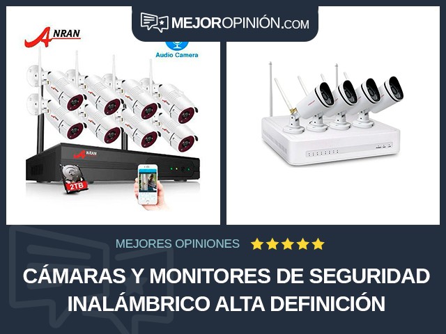 Cámaras y monitores de seguridad Inalámbrico Alta definición