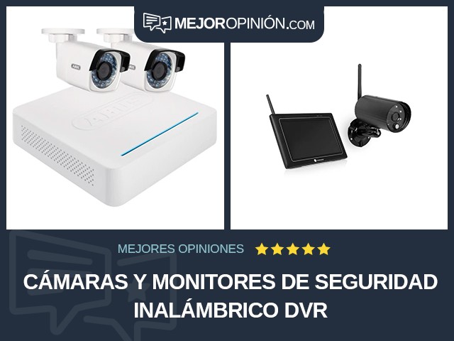 Cámaras y monitores de seguridad Inalámbrico DVR