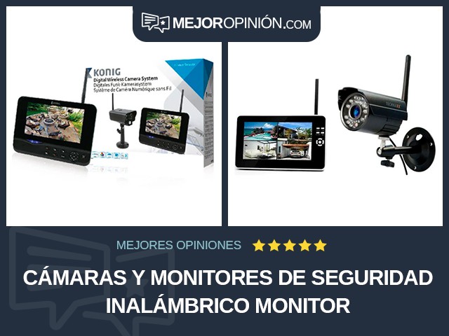 Cámaras y monitores de seguridad Inalámbrico Monitor