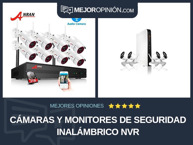 Cámaras y monitores de seguridad Inalámbrico NVR