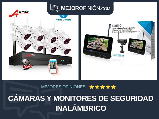 Cámaras y monitores de seguridad Inalámbrico