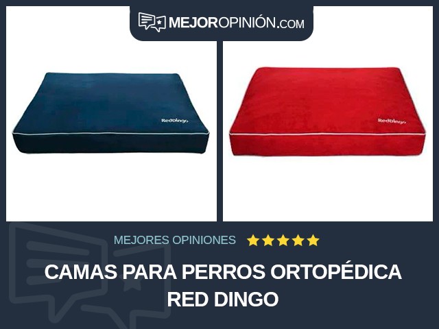 Camas para perros Ortopédica Red Dingo