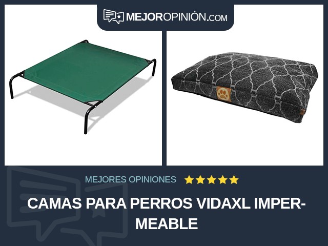 Camas para perros vidaXL Impermeable