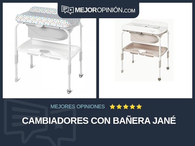 Cambiadores Con bañera Jané