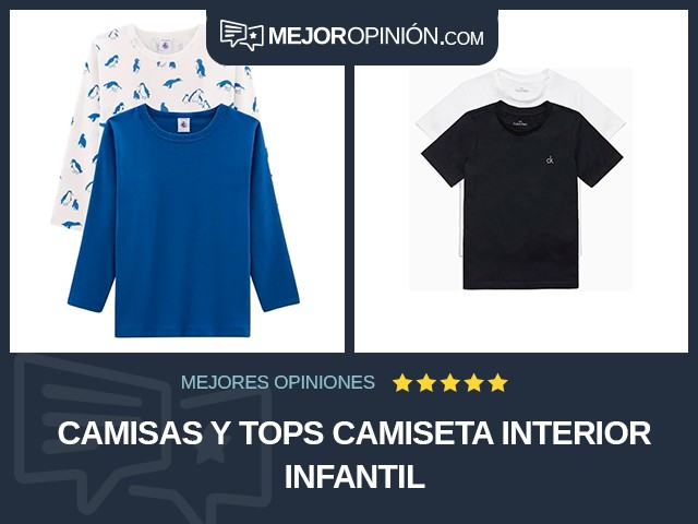 Camisas y tops Camiseta interior Infantil